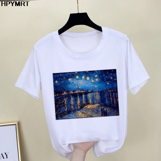 Van Gogh T-Shirts image 2, premium van gogh t shirts from Jen Gear Pro