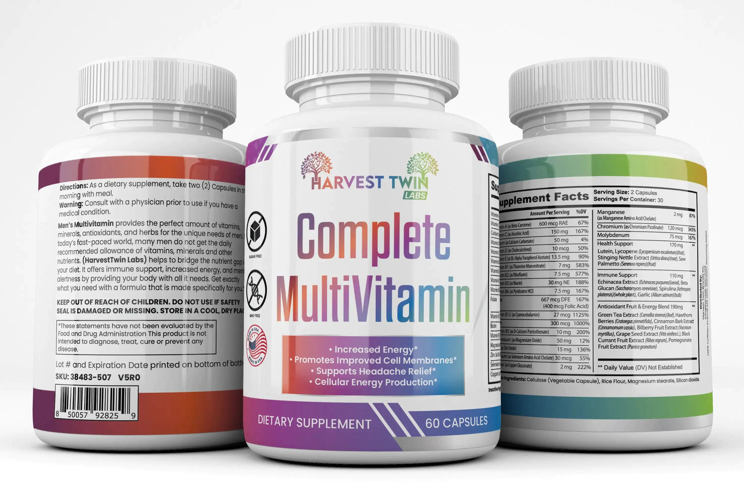 Complete MultiVitamin image 1, premium complete multivitamin from Jen Gear Pro