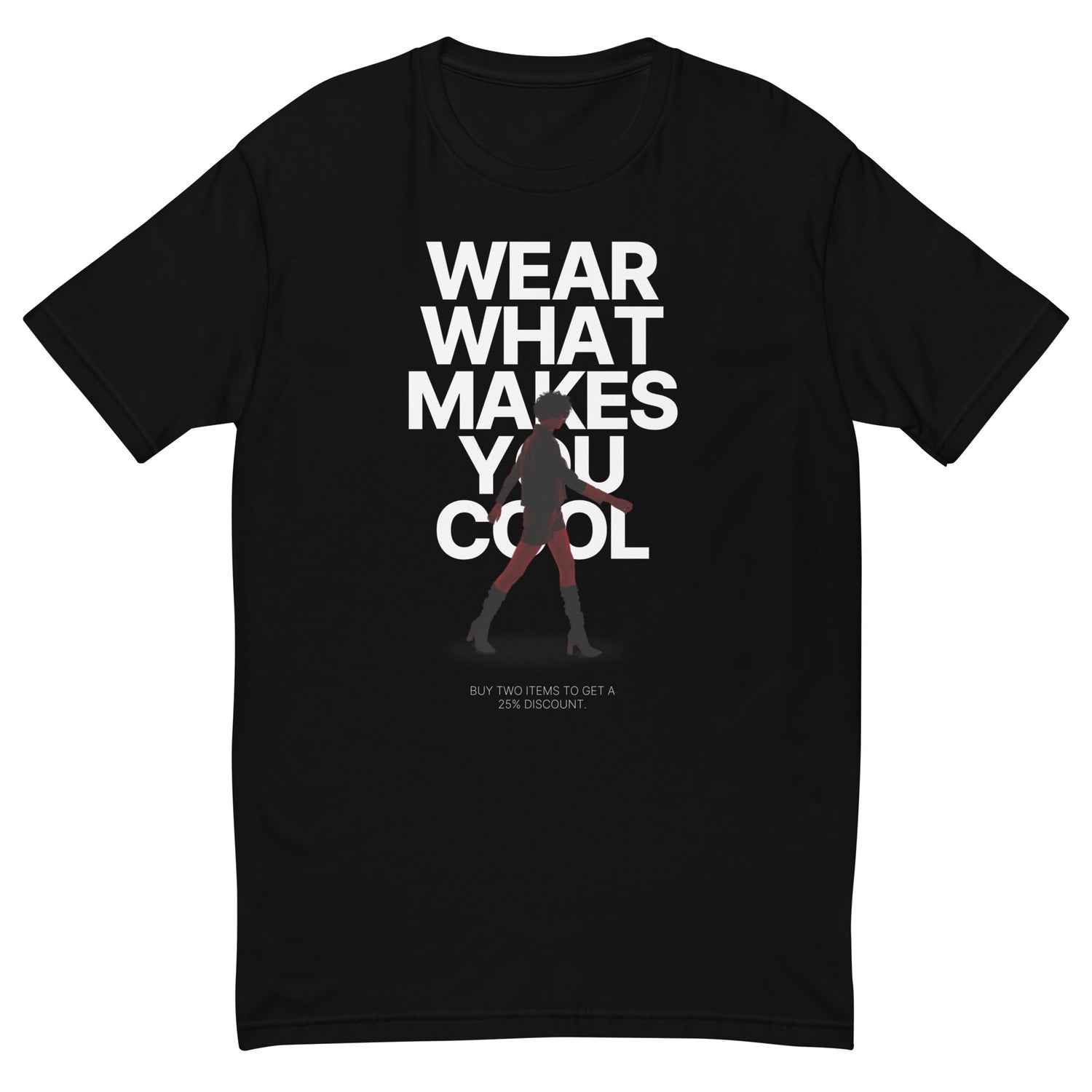 Short Sleeve T-shirt front view, premium short sleeve t shirt from Jen Gear Pro
